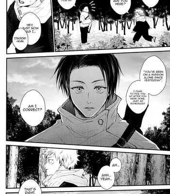 [Todome/ Syake] Kyoushiki, no ryouri ni te – Jujutsu Kaisen dj [Eng] – Gay Manga sex 60