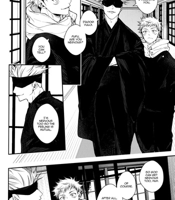 [Todome/ Syake] Kyoushiki, no ryouri ni te – Jujutsu Kaisen dj [Eng] – Gay Manga sex 7