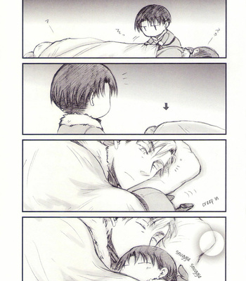 [BE・SHI/ Sebasu] Mokocho no Hon – Attack on Titan dj [Eng] – Gay Manga sex 14