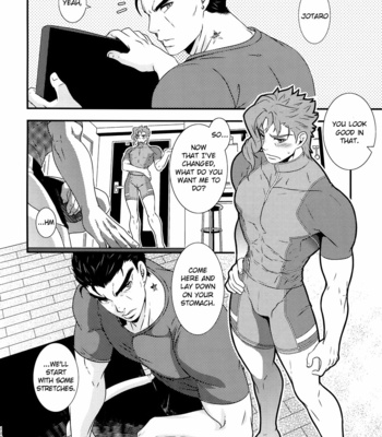 [Beast Trail] Love Exercise – JoJo’s Bizarre Adventure dj [Eng] – Gay Manga sex 7