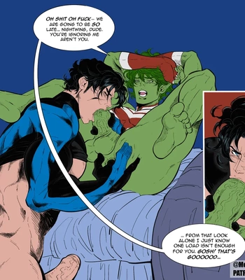 [Meat2Go/ JustTheMeat] (DC Comics) BB x NW 2 – Gay Manga sex 6