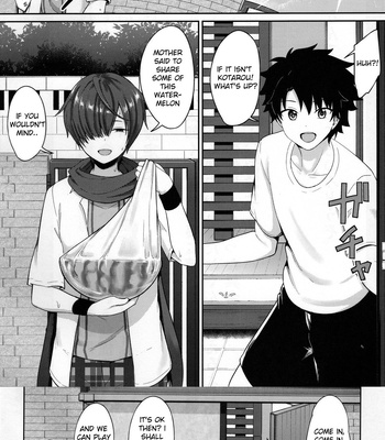 [Toitoikai (Toitoi)] Natsu, Asedaku no Kouhai to | Summer With My Sweat Soaked Kouhai – Fate/Grand Order dj [Eng] – Gay Manga sex 2