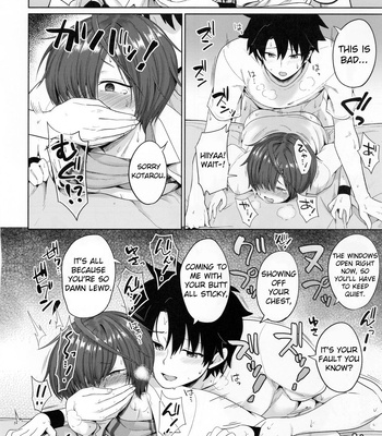 [Toitoikai (Toitoi)] Natsu, Asedaku no Kouhai to | Summer With My Sweat Soaked Kouhai – Fate/Grand Order dj [Eng] – Gay Manga sex 16