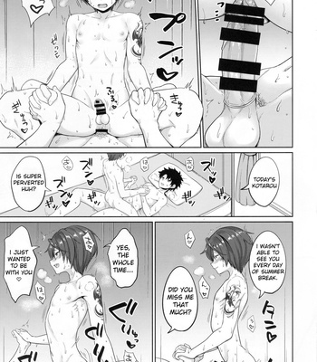 [Toitoikai (Toitoi)] Natsu, Asedaku no Kouhai to | Summer With My Sweat Soaked Kouhai – Fate/Grand Order dj [Eng] – Gay Manga sex 22