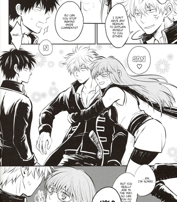 [灰猫(Haineko)／水(Mizu)] Hana Ichi Monme (part 2) – Gintama dj [Eng] – Gay Manga sex 9