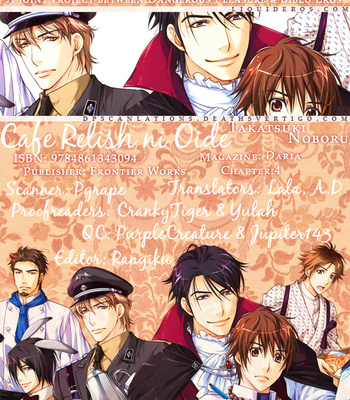 [TAKATSUKI Noboru] Café Relish ni Oide [Eng] – Gay Manga sex 146