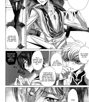 [No Life King] Code Geass dj – Kuchiru Chiru Ochiru [Eng] – Gay Manga sex 10