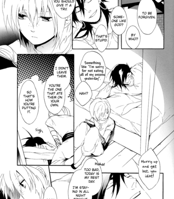 [Yubinbasya (AKIZUKI Ryou)] Magi dj – Tsumi no Namae [Eng] – Gay Manga sex 18