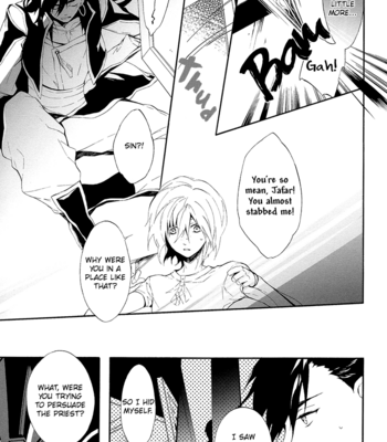 [Yubinbasya (AKIZUKI Ryou)] Magi dj – Tsumi no Namae [Eng] – Gay Manga sex 24