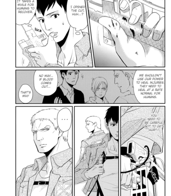 [Kamata Udon (Tamao)] Shingeki no Kyojin dj – Ha no Ue de Odoru [Eng] – Gay Manga sex 16