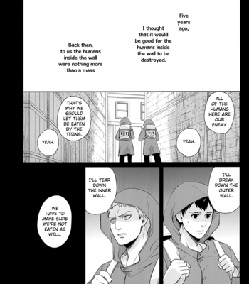 [Kamata Udon (Tamao)] Shingeki no Kyojin dj – Ha no Ue de Odoru [Eng] – Gay Manga sex 24