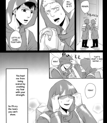 [Kamata Udon (Tamao)] Shingeki no Kyojin dj – Ha no Ue de Odoru [Eng] – Gay Manga sex 26