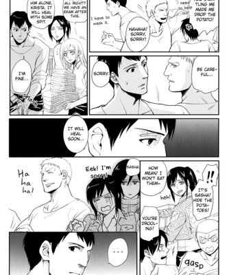 [Kamata Udon (Tamao)] Shingeki no Kyojin dj – Ha no Ue de Odoru [Eng] – Gay Manga sex 13