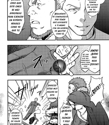 [Rycanthropy (Mizuki Gai)] Easy Rider | Facil Rider – Fate/Zero dj [Spanish] – Gay Manga sex 11