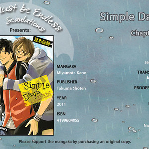 Gay Manga - [Miyamoto Kano] Simple Days [Eng] – Gay Manga