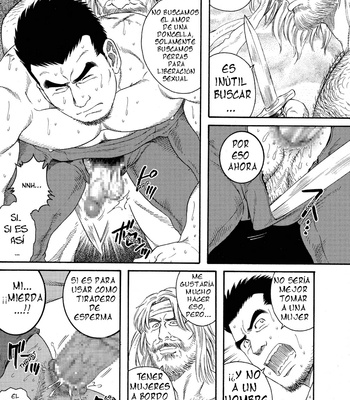 [Gengoroh Tagame] Flying Dutchman [Spanish] – Gay Manga sex 12