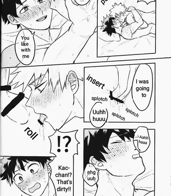[Chick Luck (Hinakichi)] Kotchi muite hani | Look at me Honey – Boku no Hero Academia dj [ENG] – Gay Manga sex 27