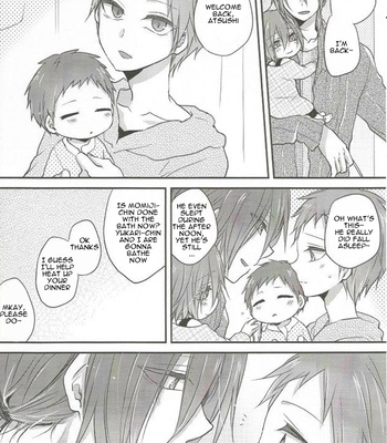 [Hitoban Koneko] Kuroko no Basuke dj – Muraaka Kazoku [Eng] – Gay Manga sex 5