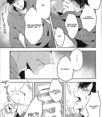 [Ameiroroze] Niisan nanka daikirai – Osomatsu-san dj [Eng] – Gay Manga sex 8