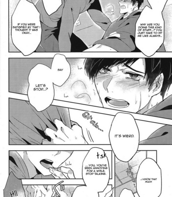 [Ameiroroze] Niisan nanka daikirai – Osomatsu-san dj [Eng] – Gay Manga sex 9