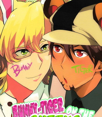 [Zero Kyori Knock (Ikuji)] Tiger & Bunny dj – Hoppe ni Usatora [Eng] – Gay Manga sex 4