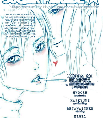 [Zero Kyori Knock (Ikuji)] Tiger & Bunny dj – Hoppe ni Usatora [Eng] – Gay Manga sex 2