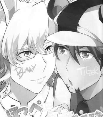 [Zero Kyori Knock (Ikuji)] Tiger & Bunny dj – Hoppe ni Usatora [Eng] – Gay Manga sex 5