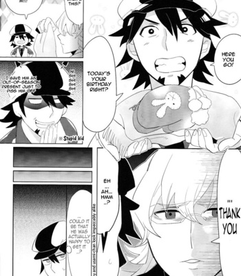 [Zero Kyori Knock (Ikuji)] Tiger & Bunny dj – Hoppe ni Usatora [Eng] – Gay Manga sex 16