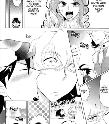 [Zero Kyori Knock (Ikuji)] Tiger & Bunny dj – Hoppe ni Usatora [Eng] – Gay Manga sex 18