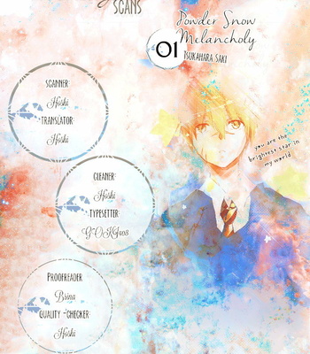 [TSUKAHARA Saki] Powder Snow Melancholy (c.1) [Eng] – Gay Manga thumbnail 001