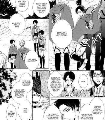 [Fuukatei (YAZAKI Ryoo)] Shingeki no Kyojin dj – Kyojinka Eren no Kansatsu Nikki [Eng] – Gay Manga sex 7