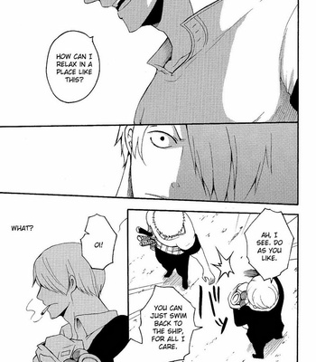 [Shijo Tril x Tril (Mayama Mirai)] Tadoru Senaka – One Piece dj [Eng] – Gay Manga sex 25