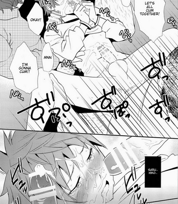 [Double Slash] K Project dj – Sutorein no oji-san Daikatsuyaku Bon@Misaki Hen [Eng] – Gay Manga sex 26