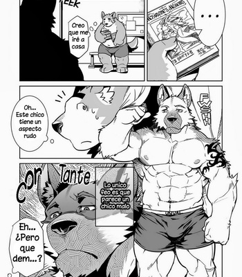 [Dabo (Syukouakanaru)] Shirai-kun no Shakai Kengaku | La investigación pública de Shiro [Spanish] – Gay Manga sex 8