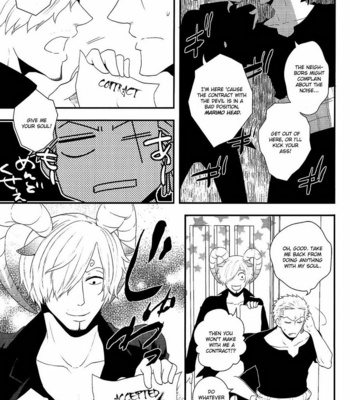 [Shijou TrilxTril] One Piece dj – Akuma no hikigane [Eng] – Gay Manga sex 10