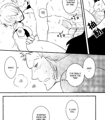 [Shijo Tril x Tril / Mayama Mirai] One Piece dj – Nagai nagai Renai no hanashi [Eng] – Gay Manga sex 41