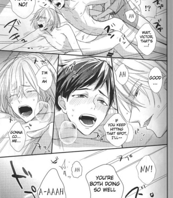 [MiW (miumo)] Yuri!!! on Ice dj – Ai ni Tsuite Kangaeyou – 3-nin de ne [Eng] – Gay Manga sex 22