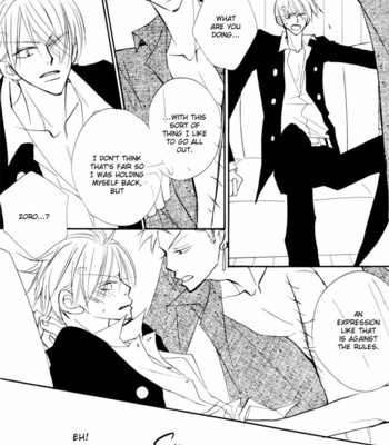 [Ichinomiya Shihan] One Piece dj – LoverboyS [Eng] – Gay Manga sex 36