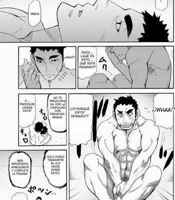 [Matsu Takeshi] Makumakuran Hakase no Kiken na Oyuugi [Spanish] – Gay Manga sex 8