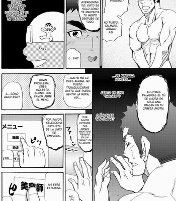 [Matsu Takeshi] Makumakuran Hakase no Kiken na Oyuugi [Spanish] – Gay Manga sex 9