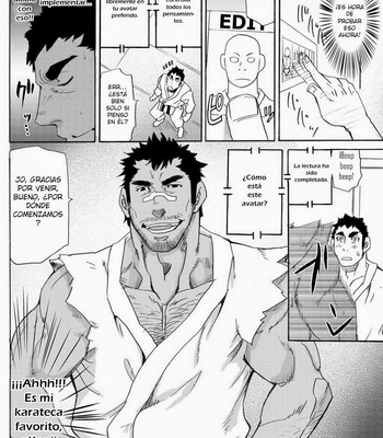 [Matsu Takeshi] Makumakuran Hakase no Kiken na Oyuugi [Spanish] – Gay Manga sex 17