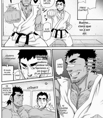 [Matsu Takeshi] Makumakuran Hakase no Kiken na Oyuugi [Spanish] – Gay Manga sex 19