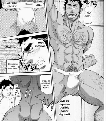 [Matsu Takeshi] Makumakuran Hakase no Kiken na Oyuugi [Spanish] – Gay Manga sex 20