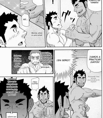[Matsu Takeshi] Makumakuran Hakase no Kiken na Oyuugi [Spanish] – Gay Manga sex 24