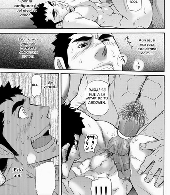 [Matsu Takeshi] Makumakuran Hakase no Kiken na Oyuugi [Spanish] – Gay Manga sex 40