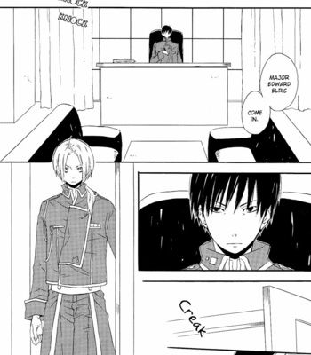 [Rokka (FUJISAWA Yui)] Fullmetal Alchemist dj – Tracks of Flame: Escape #01 [Eng] – Gay Manga sex 4