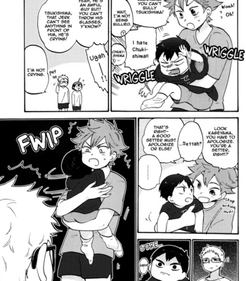 [Chikoku Hero/ Seia] A Little Setter – Haikyuu!! dj [Eng] – Gay Manga sex 7