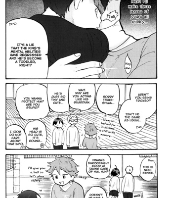 [Chikoku Hero/ Seia] A Little Setter – Haikyuu!! dj [Eng] – Gay Manga sex 8