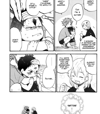 [Chikoku Hero/ Seia] A Little Setter – Haikyuu!! dj [Eng] – Gay Manga sex 11
