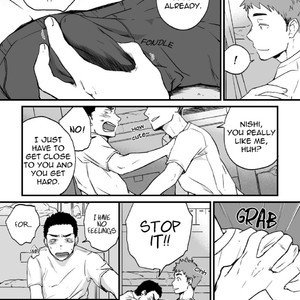 [Nakamuratakumi (kemukemuke)] Yarichin Tareme to Nakimushi Bouzu [Eng] – Gay Manga sex 15
